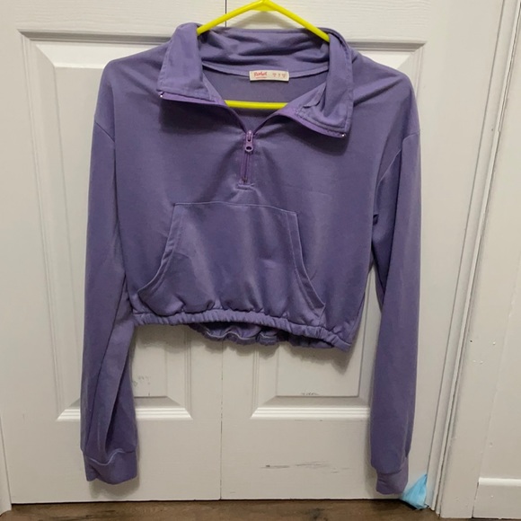 Sweatshirt crop - Picture 2 of 3